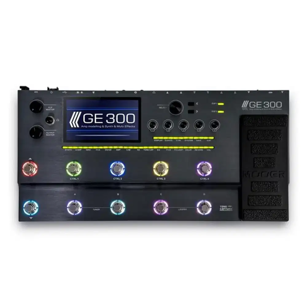 MOOER GE300 - Amp modelling - Synth - Multi effects
