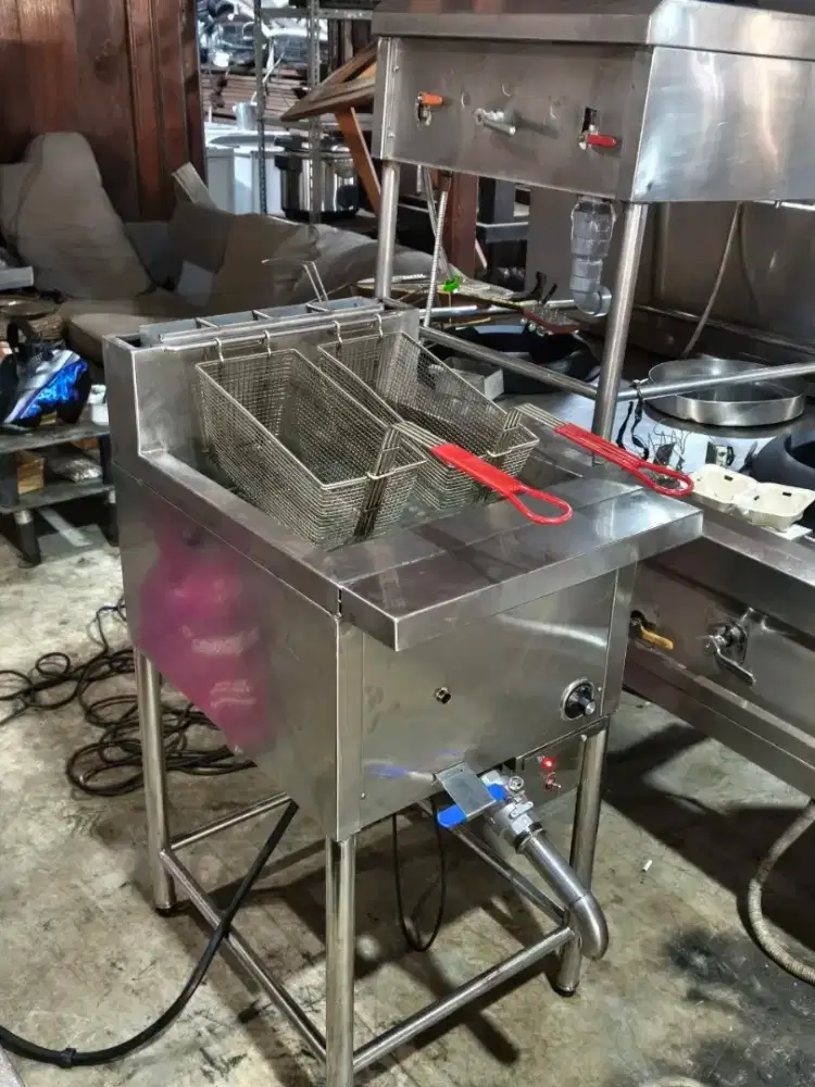 Deep fryer gas custom