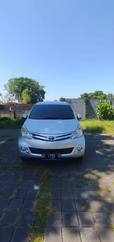 Toyota Avanza 1.3 G Manual 2014 Silver