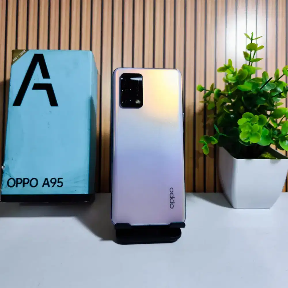 Oppo A95 NFC ram 8/128 fullset mulus