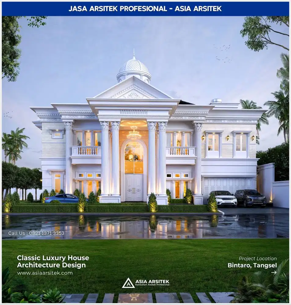 Jasa Desain Rumah Mewah Cibubur - Arsitek Berpengalaman