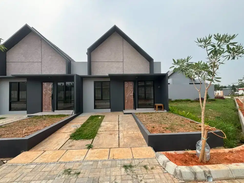 Brand New Rumah 1 Lantai di Botanica Cibubur Dekat Pintu Tol Narogong Kota Wisata