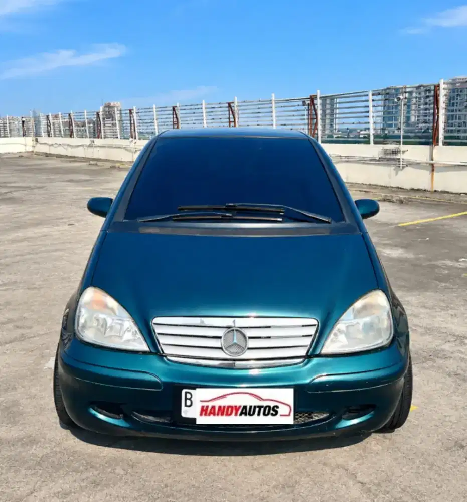 Mercedes Benz A140 2002 Manual Hijau Metalik