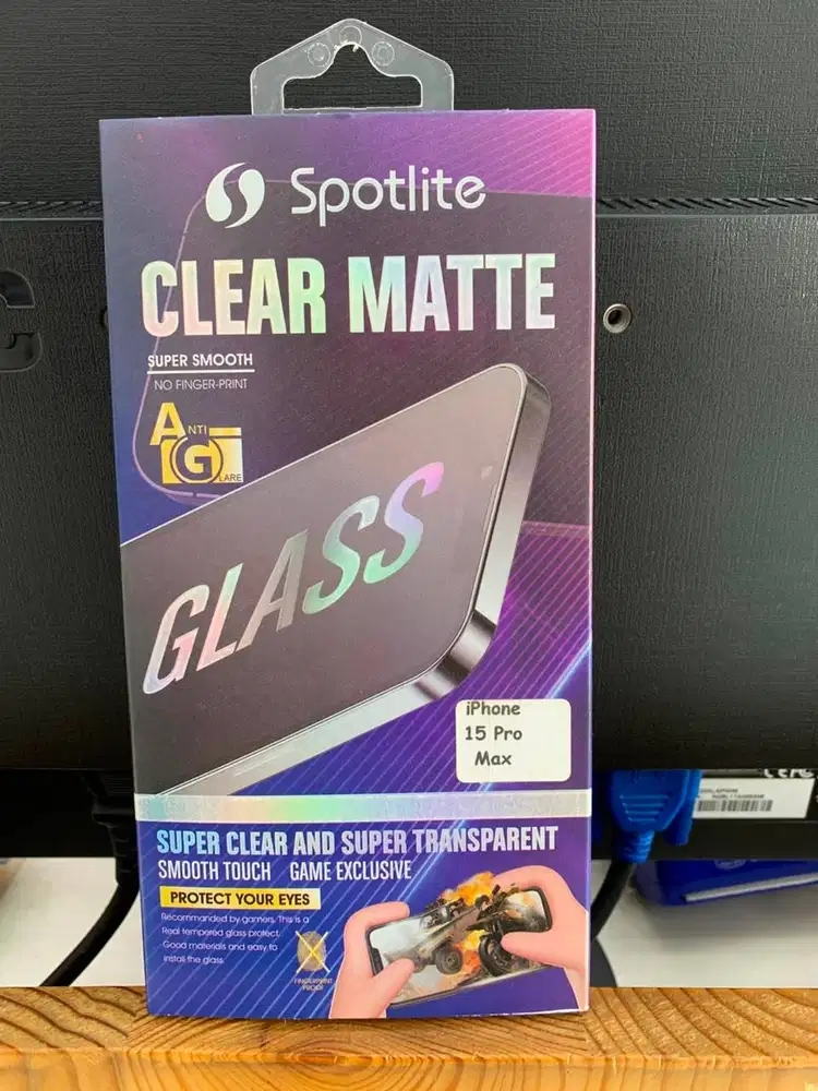 Spotlite Tempered Glass Anti Glare iPhone 15 Pro Max