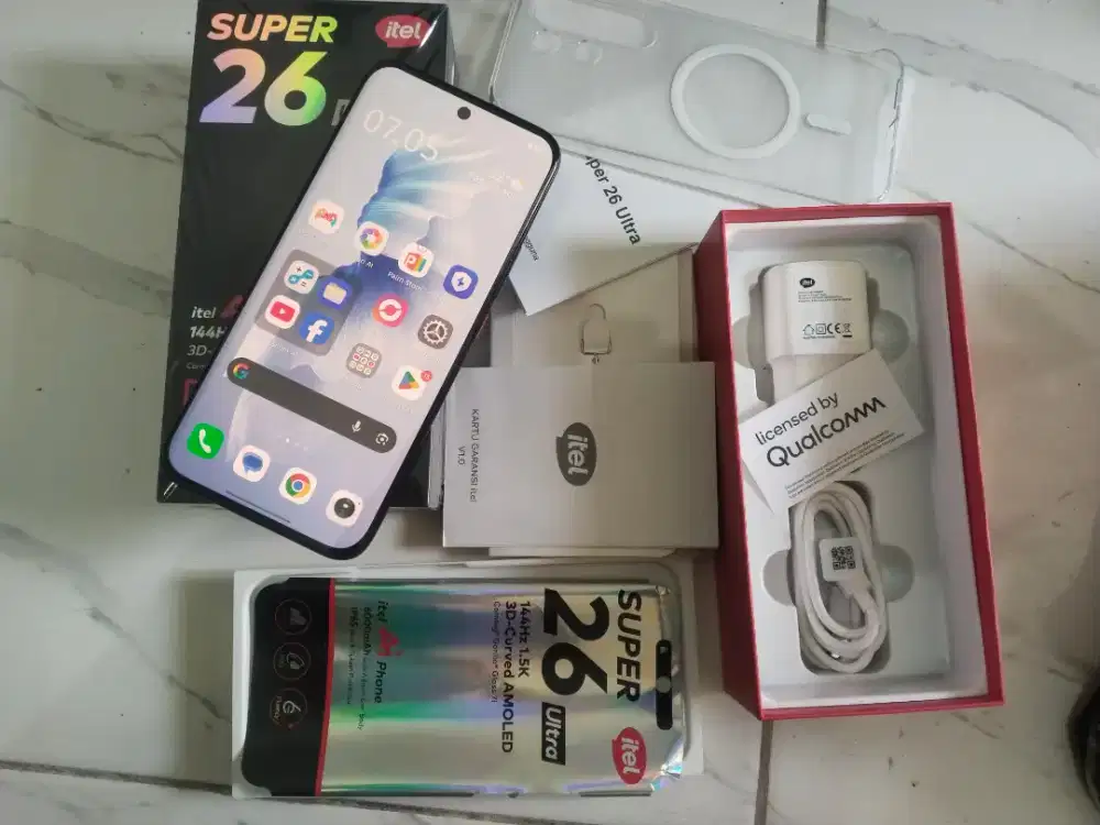 Itel S 26 ultra layar curve terbaru