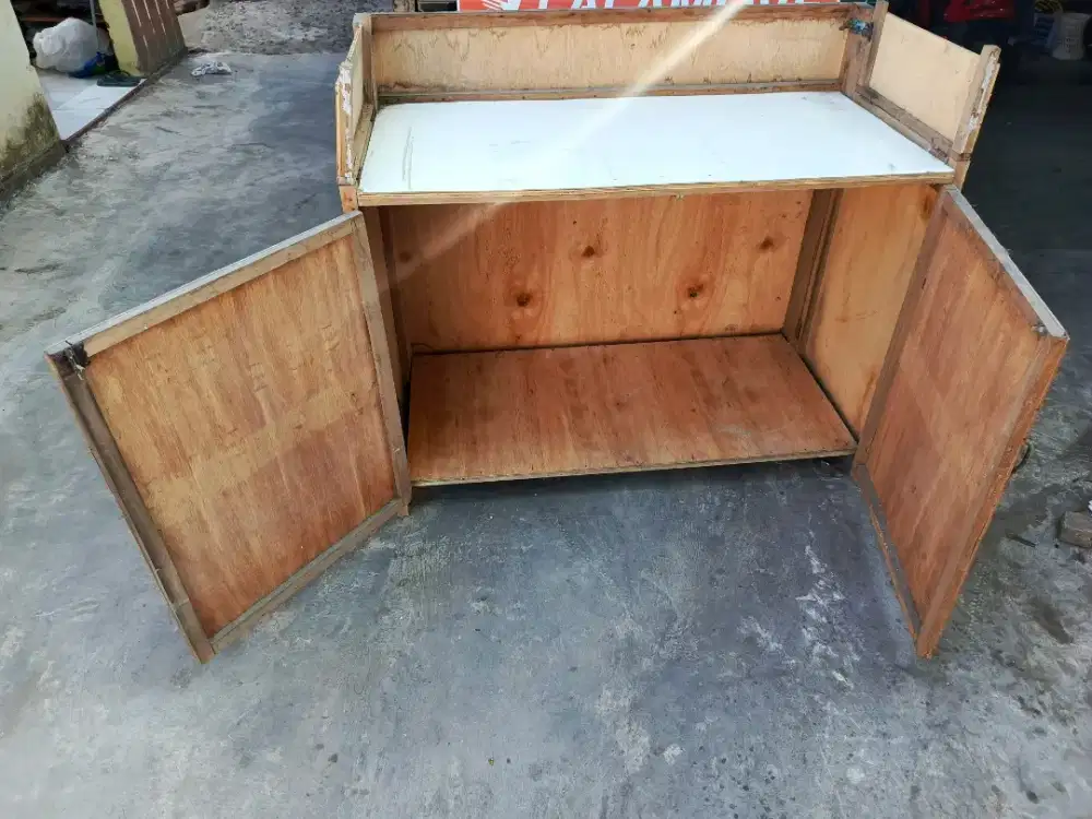 Meja stand lipat buat jualan