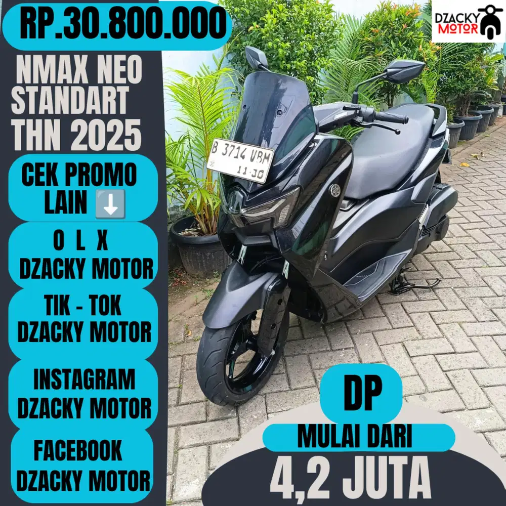 NMAX NEO STANDART THN 2025 SECOND LIKE NEW