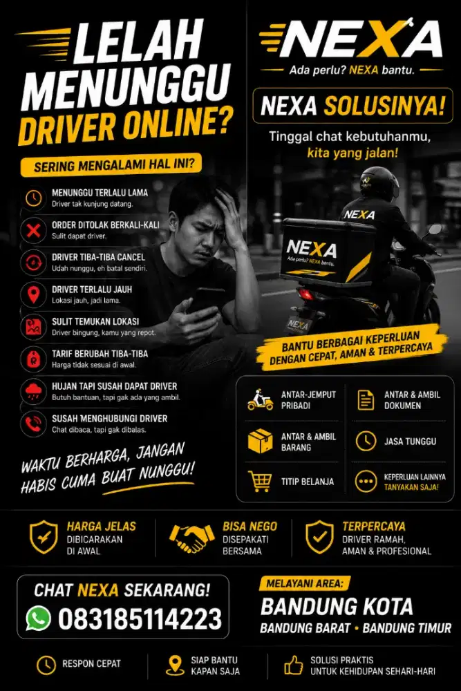 NEXA ada perlu?kami bantu