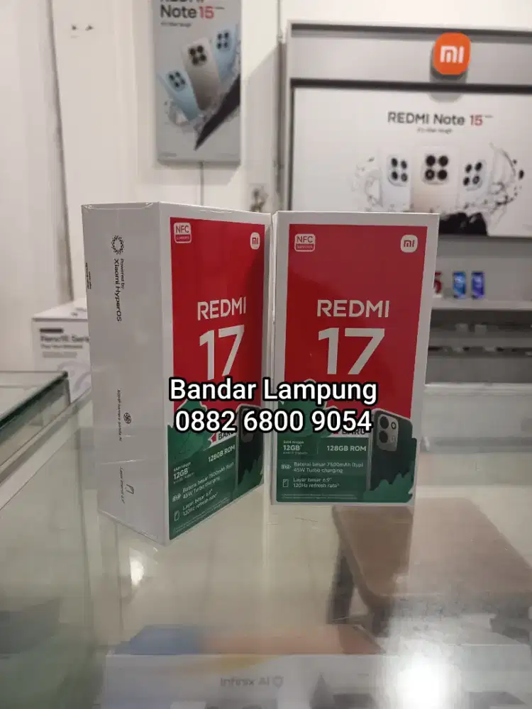 Bnib xiaomi note 17 4G 6/128 resmi indonesia