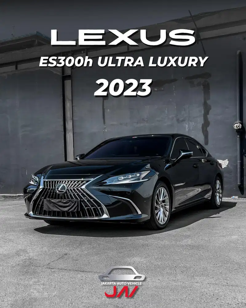 Lexus ES300h Ultra Luxury 2023 / LOW ODO / LIKE NEW / MINT CONDITION