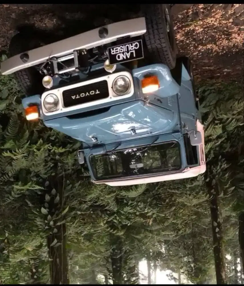 Toyota FJ40 Softop 1981 blue biru bu hardtop fj40 full ori 1980/1982
