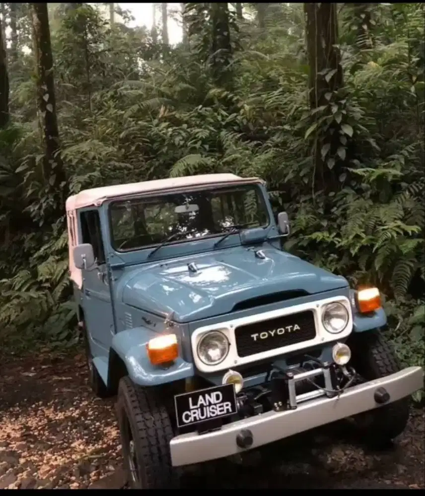 Toyota FJ40 Softop 1981 blue biru jeep hardtop fj40 full ori 1980/1982