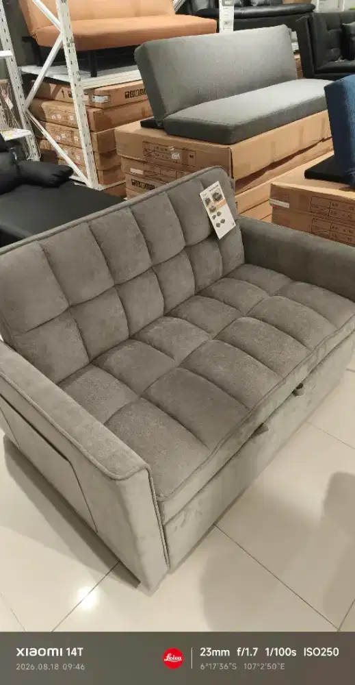 SOFA SLEEPER BAHAN KAIN