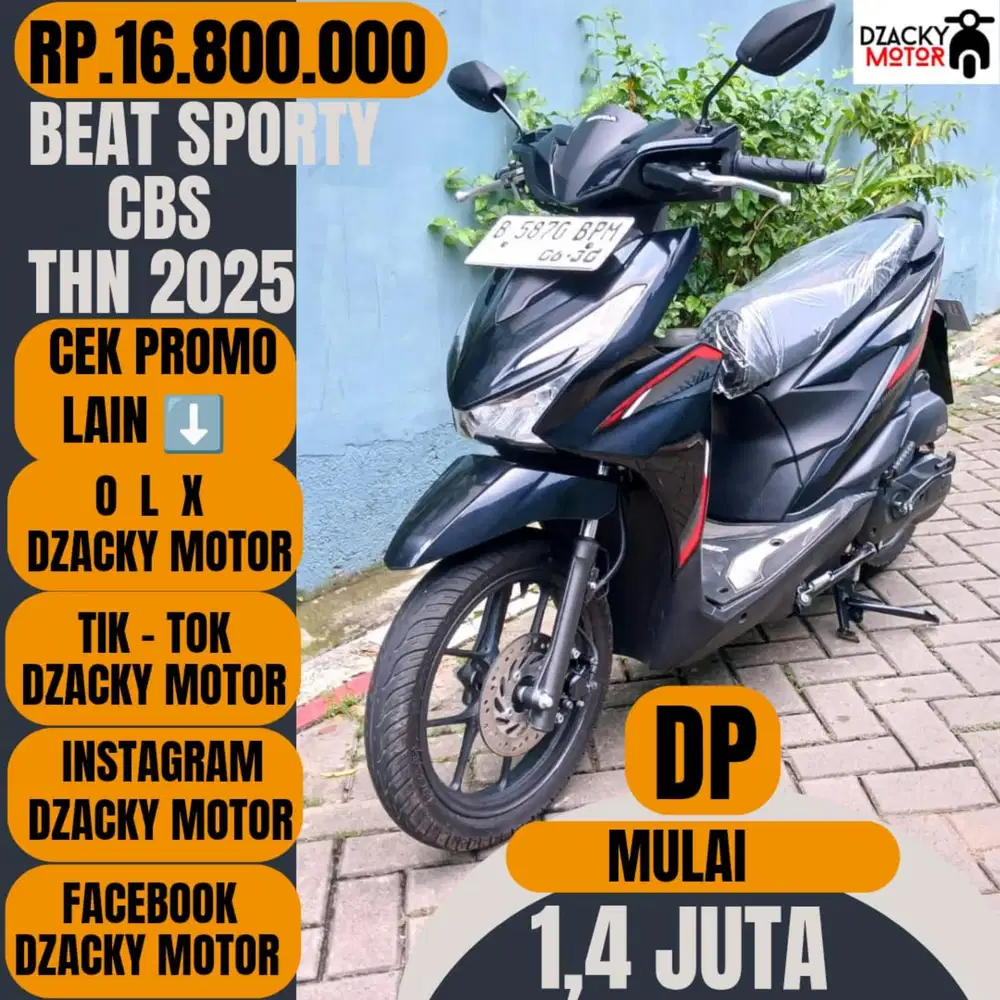BEAT SPORTY CBS 2025 SECOND LIKE' NEW