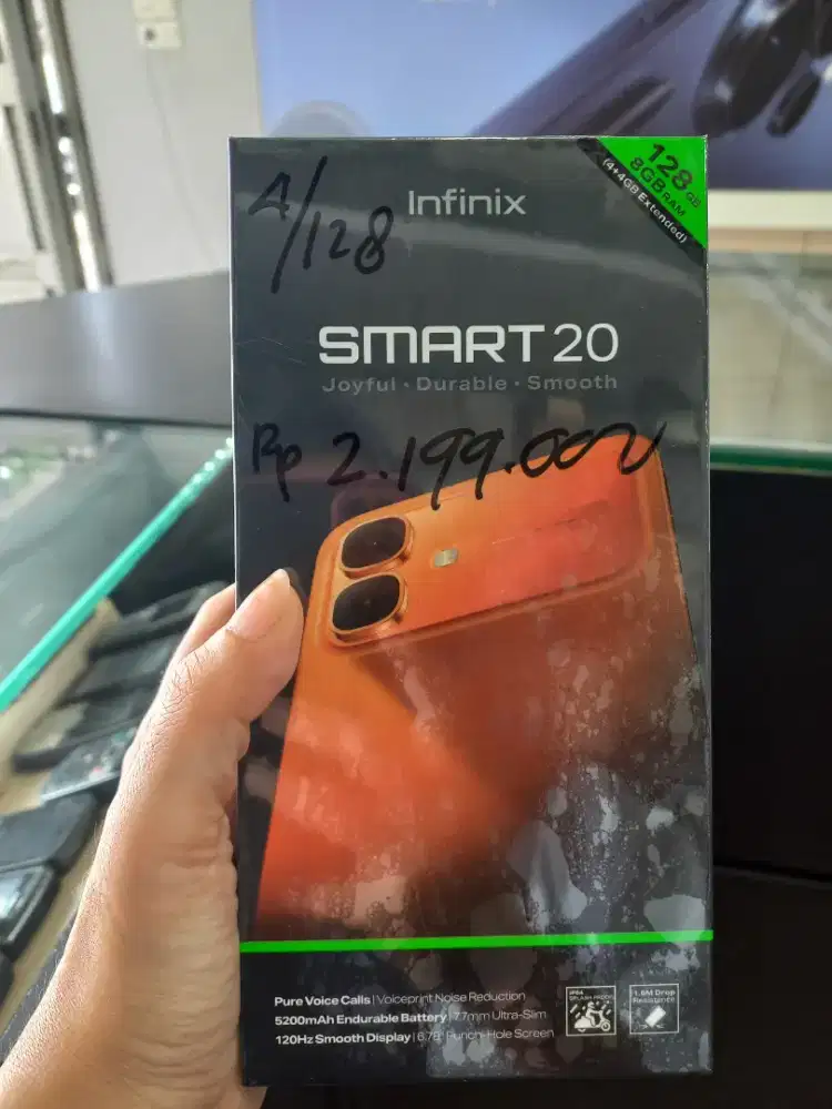 Ready infinix smart 20 ram 4/128gb