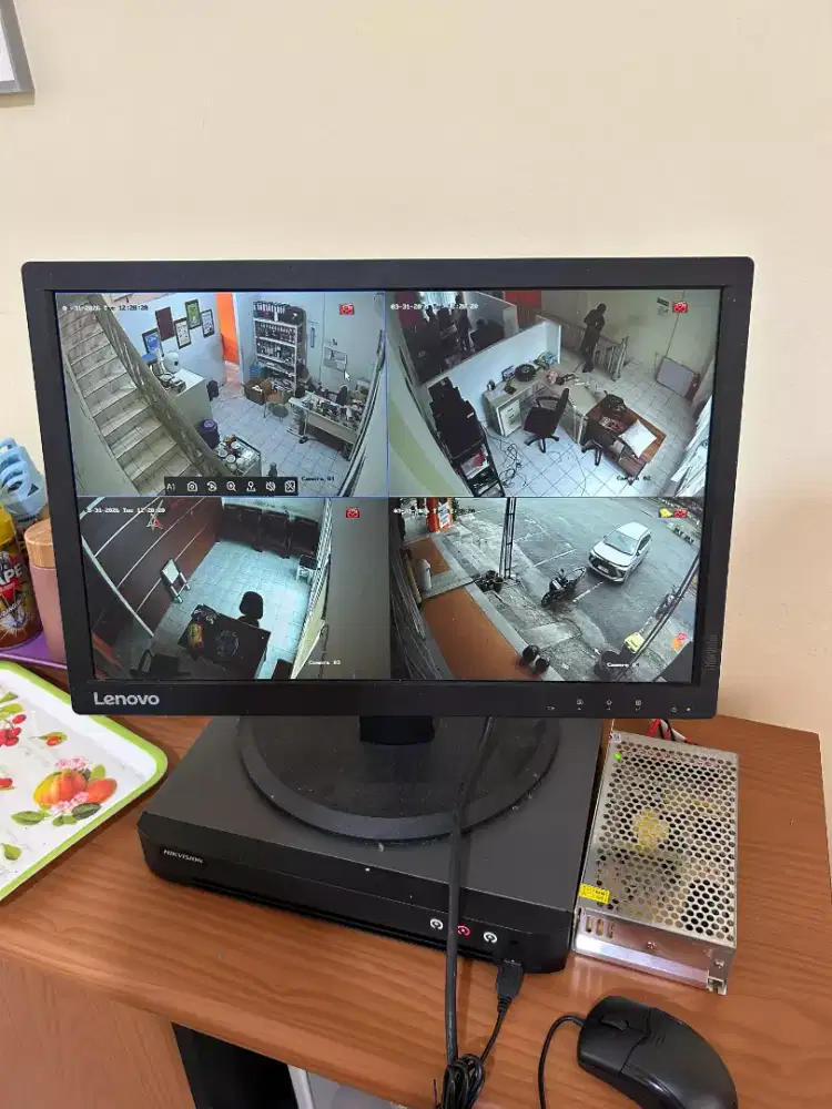 GROSIR CCTV DVR HARDISK WATERPROOF INCLUDE PEMASANGAN