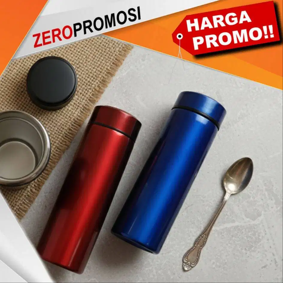 Souvenir Tumbler Stainless BT-39 300ml Custom Logo untuk Branding