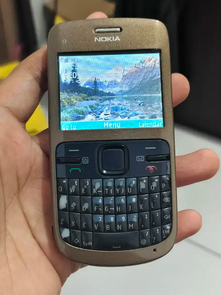 Nokia C3 QWERTY Brown
