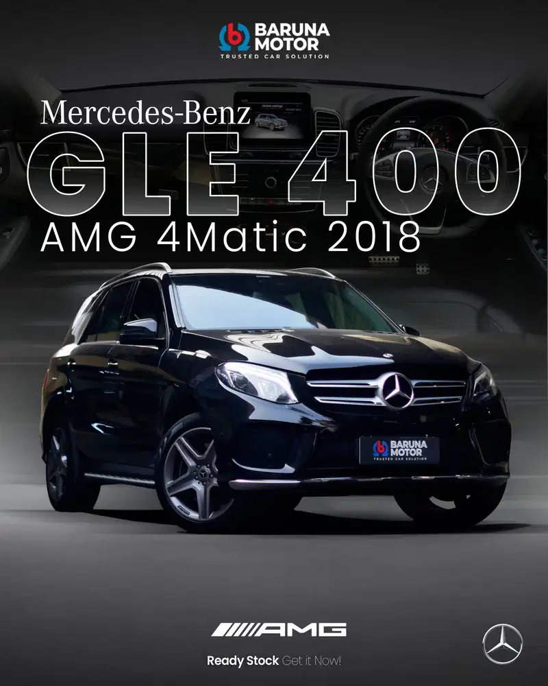 MERCEDES BENZ GLE 400 AMG 4MATIC 2018 PERFECT CONDITION