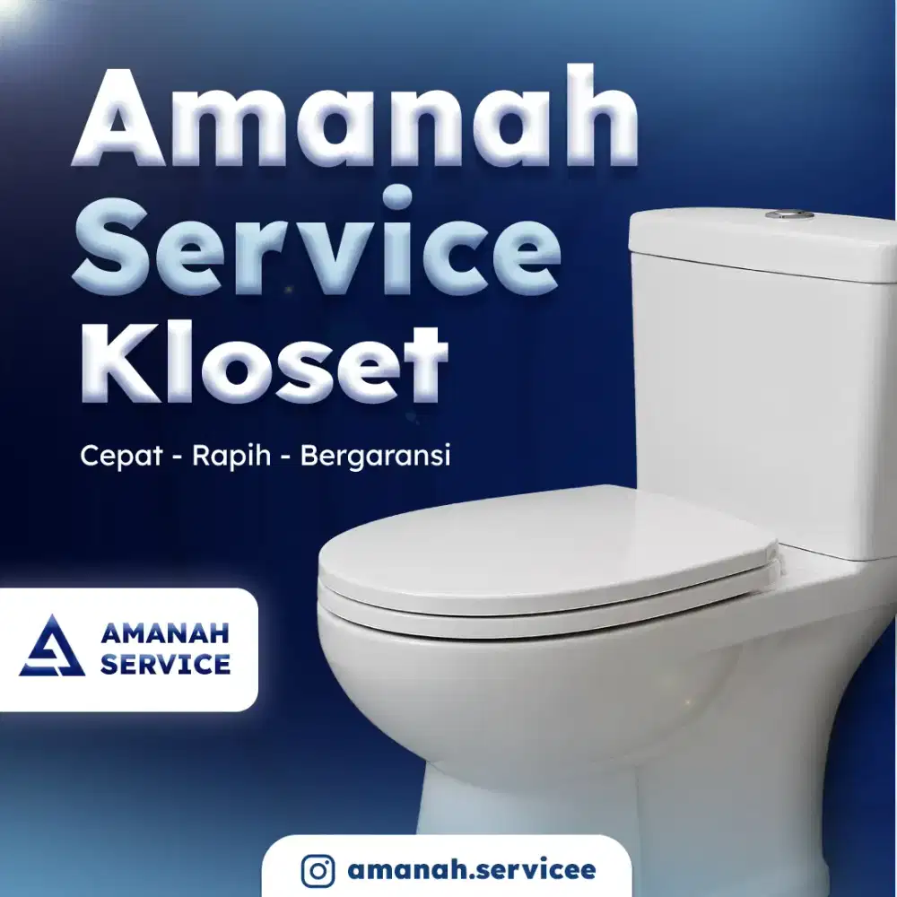 JASA SERVICE CLOSET/TOILET DUDUK