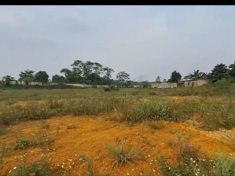 Kavling Tanah 13 Ha Luas Cocok Untuk Bangunan Residental, Gudang Atau Perumahan Lokasi Strategis di Legok Tangerang Selatan