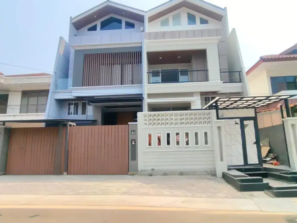 Rumah Baru Puri Indah Jakarta Barat 4 Lantai