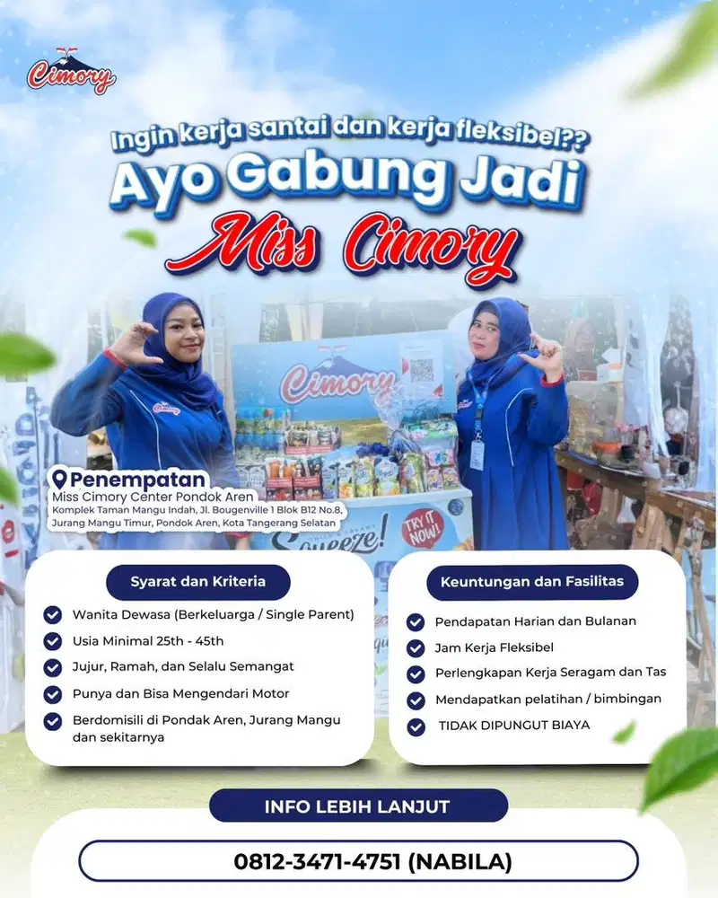 Sales Susu Cimory