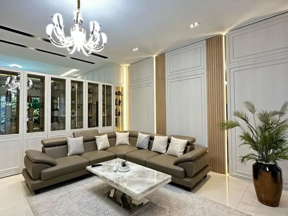 Dijual Super Best Best Deal Rumah Golf Island Full Furnish Interior Cantik