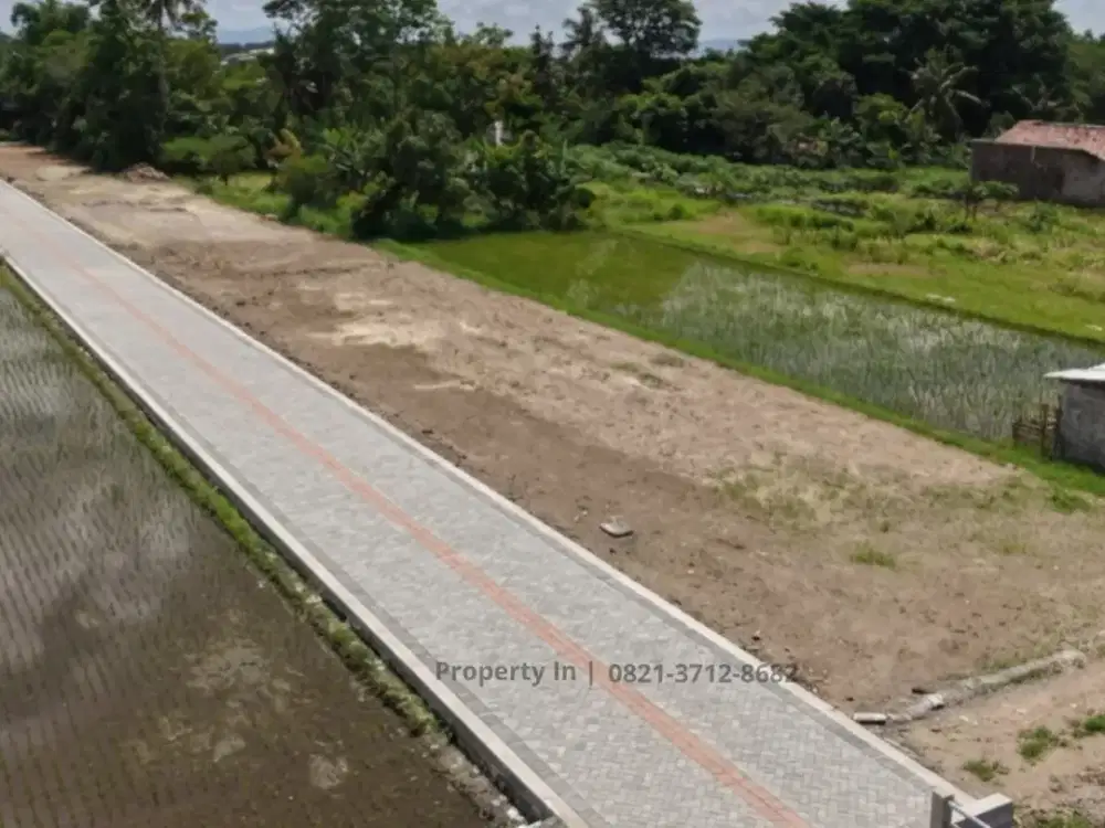 Tanah Mangku Aspal Jalan di Area Palagan Jogja, SHM Pekarangan
