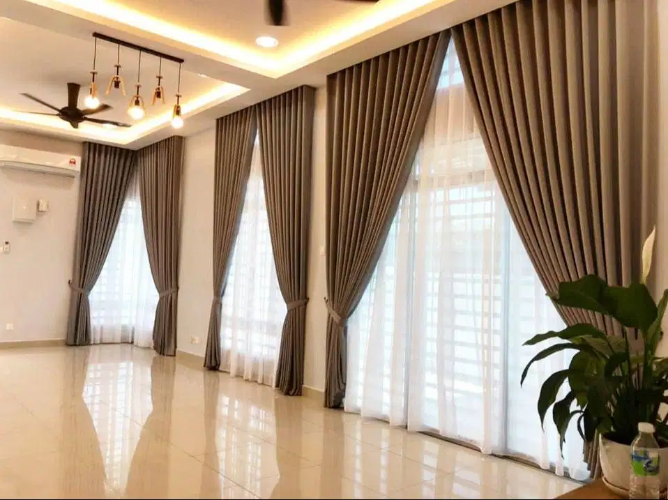 Dijual Tirai Gorden Jendela Gordyn Mewah Hordeng Terbaru Murah