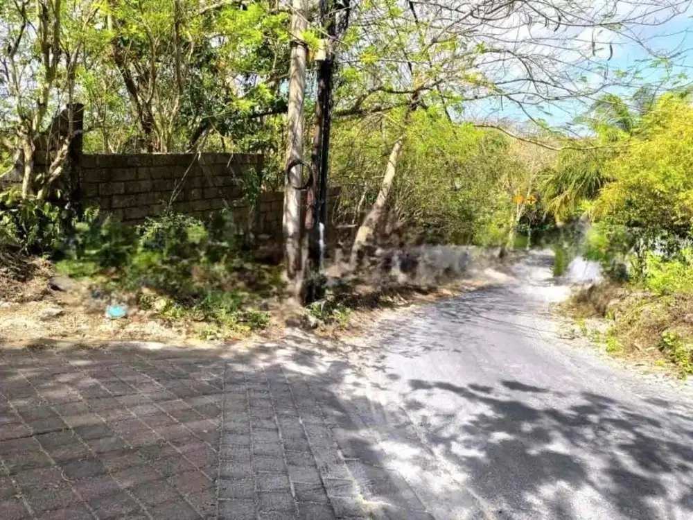 Lahan kosong siap bangun cocok untuk guest house lokasi di kutuh bali