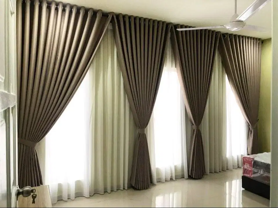 Pembuatan Gorden Pasang Wallpaper Korden Gordeng Horden Roller Blind