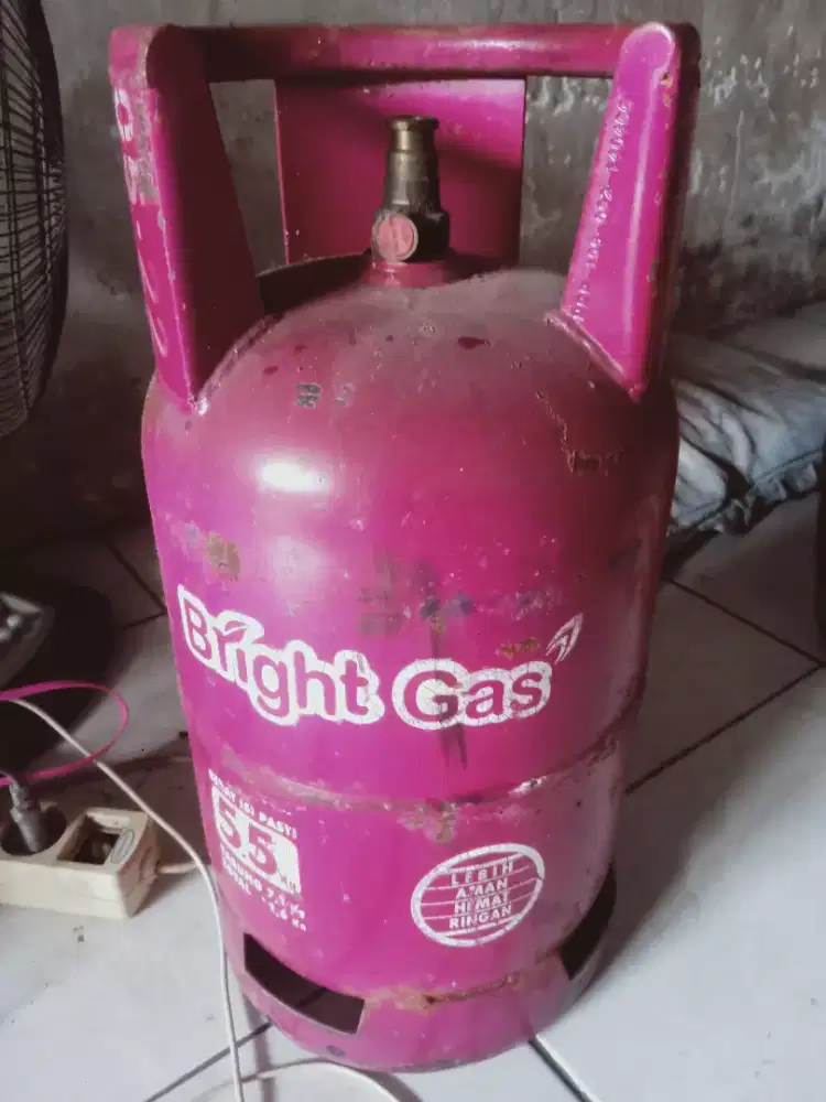 Tabung LPG elpiji bright gas 5,5kg