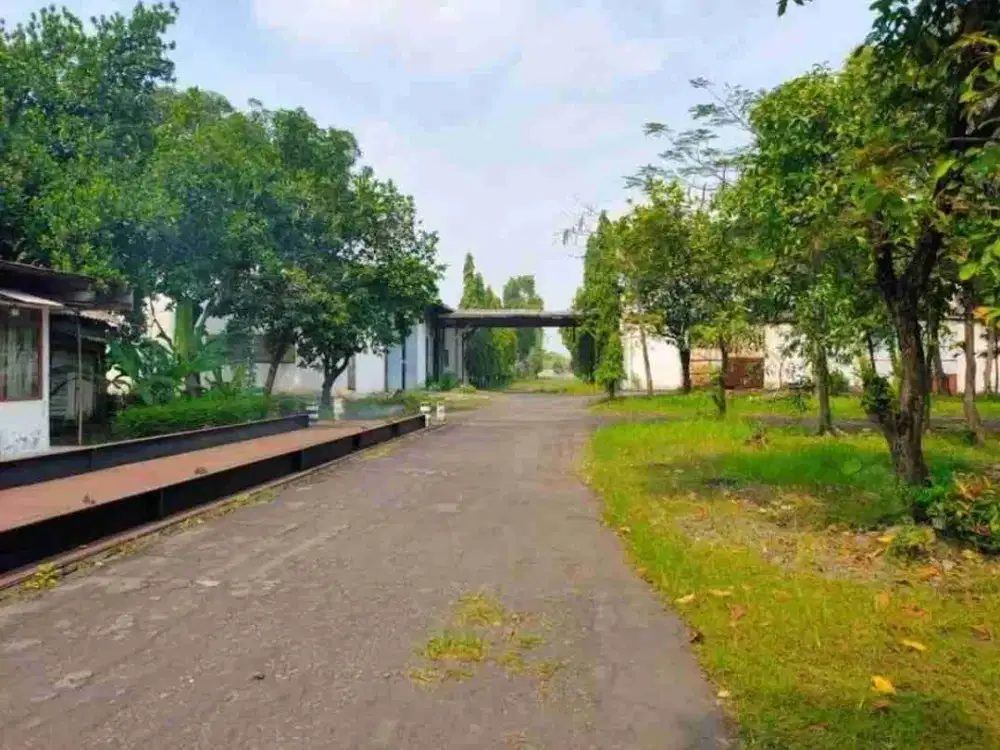 Dijual Eks Pabrik Hitung Tanah Raya Kletek Sepanjang Sidoarjo Strategis