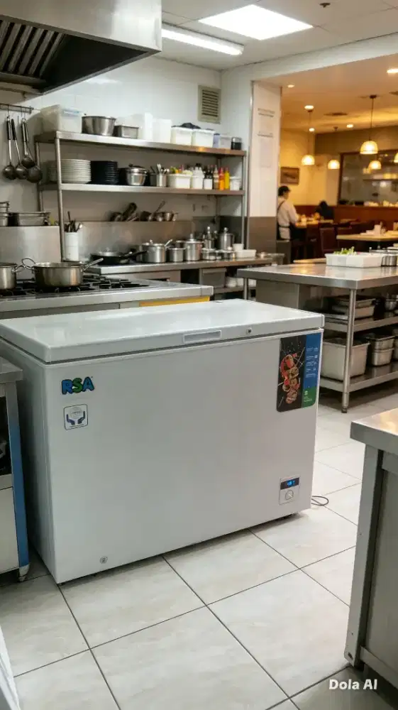 freezer box 400L RSA