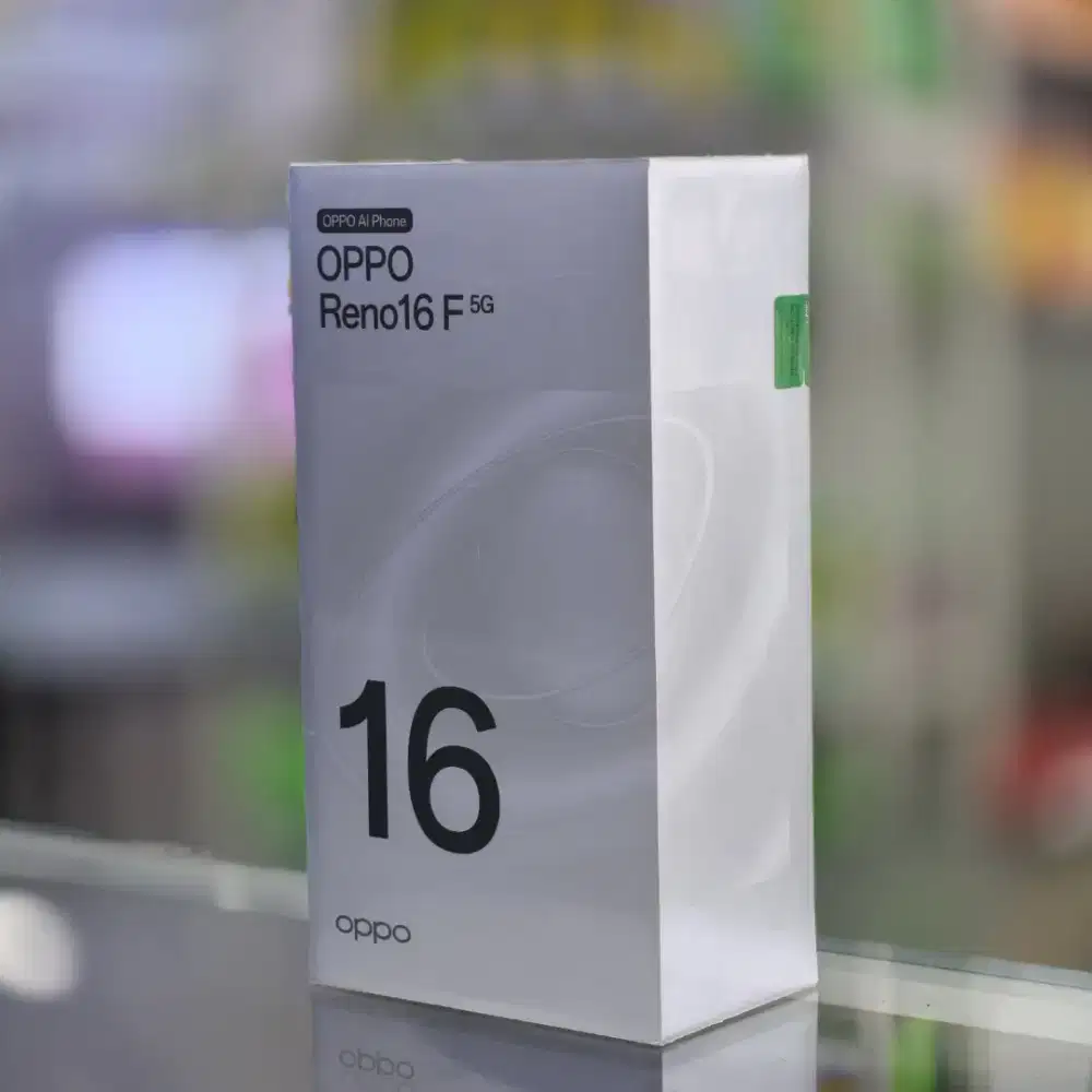 PROMO NEW! OPPO Reno 16F 5G Terbaru Bisa Kredit DP 0