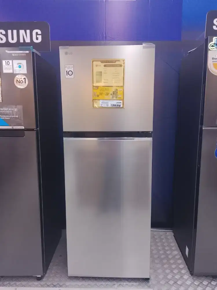 CICILAN KULKAS LG FRIDGE 2D 340L FREE 2× DP 0%