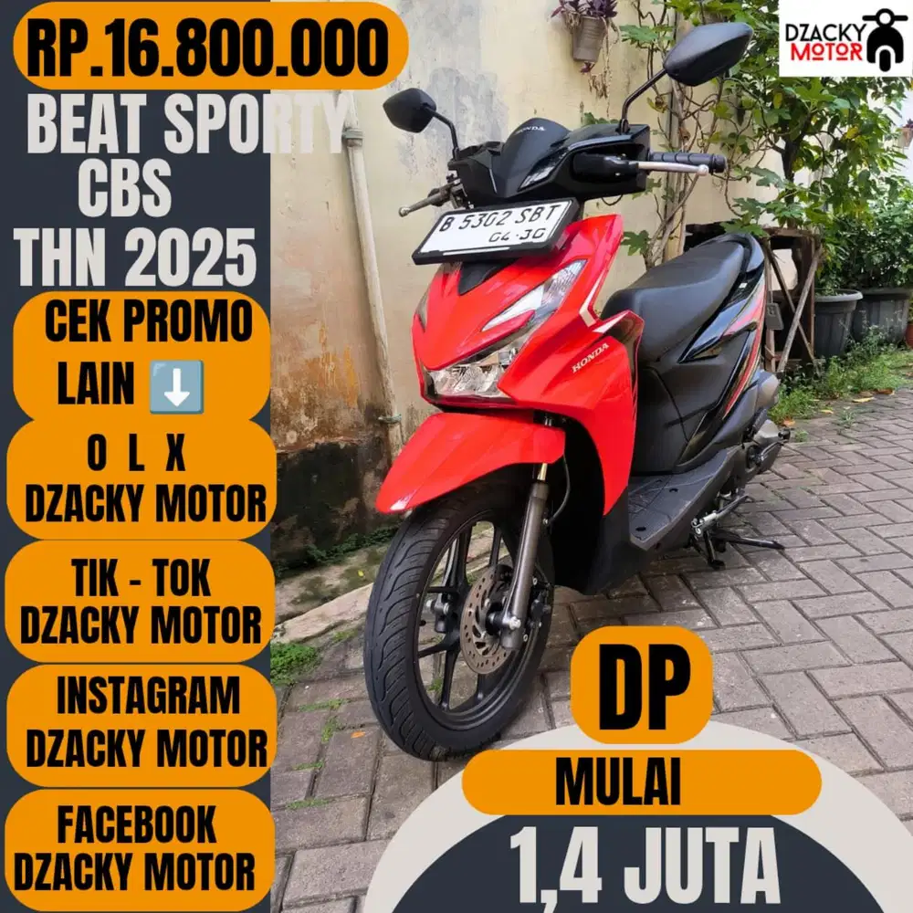 BEAT SPORTY CBS 2025 SECOND LIKE' NEW