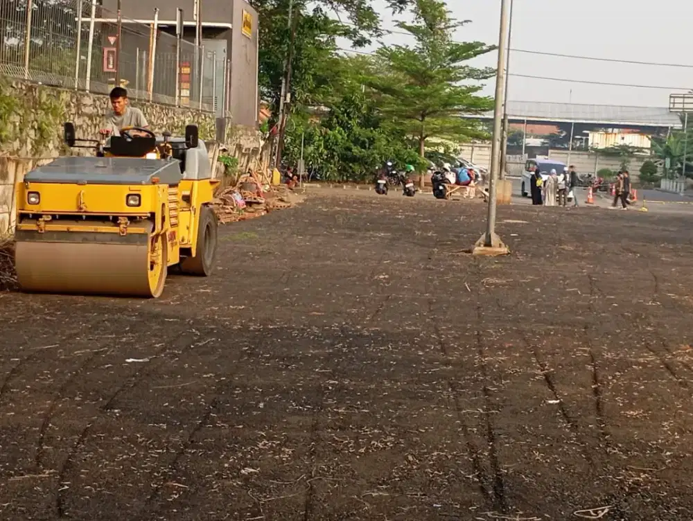 Sekrap aspal nya pak bos