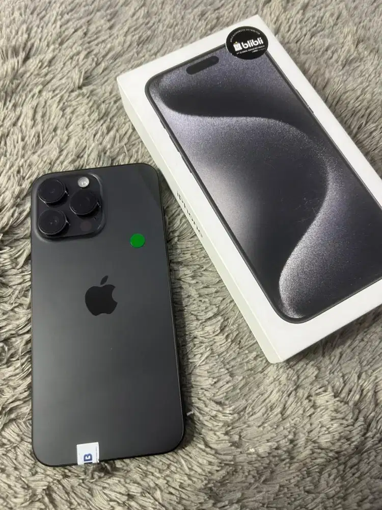 Iphone 15 pro max 256 gb ibox fullset mulus