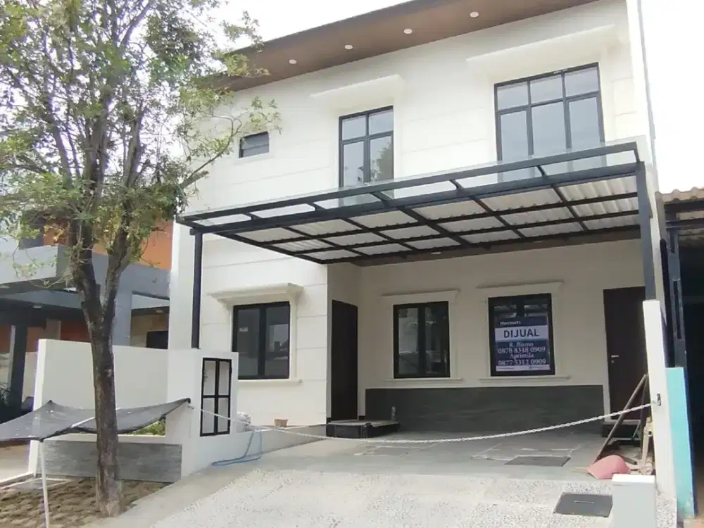 Unit Premium! Rumah Baru di Melia Garden Graha Raya Bintaro, 10 Menit ke Toll Alam Sutera