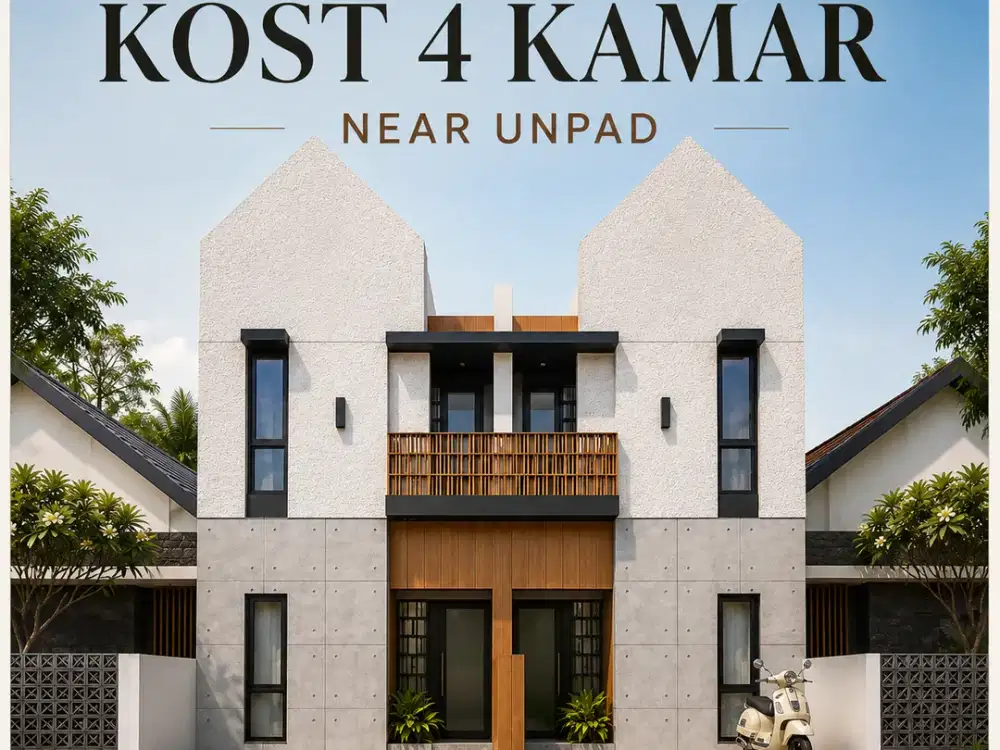 KOST MEWAH 4 KAMAR HANYA 700JT | DEKAT UNPAD JATINANGOR