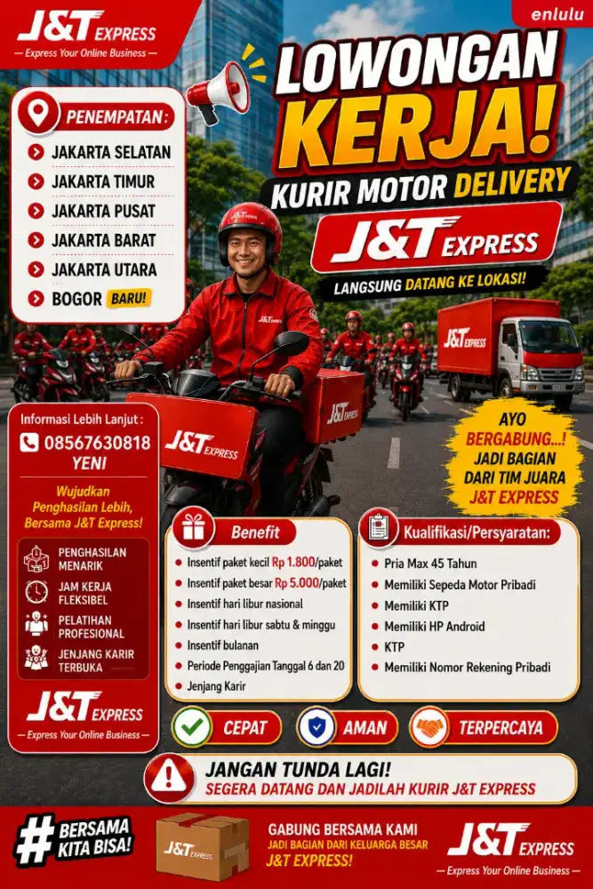 Lowongan kerja J&T