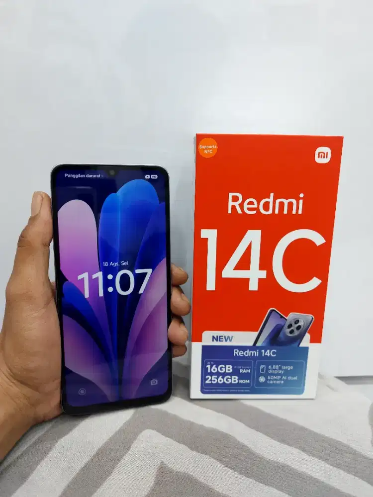 Redmi 14 C Ram 8/256 fulset