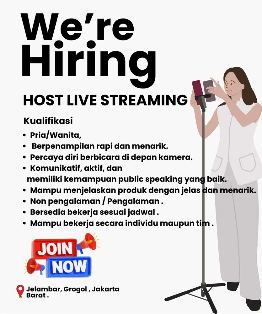 HOST LIVE STREAMING