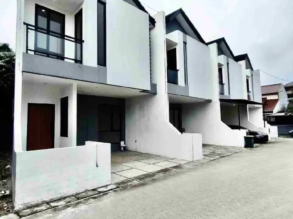 Rumah baru hook mewah 2 lantai 1.3 M  di taman galaxy bebas banjir