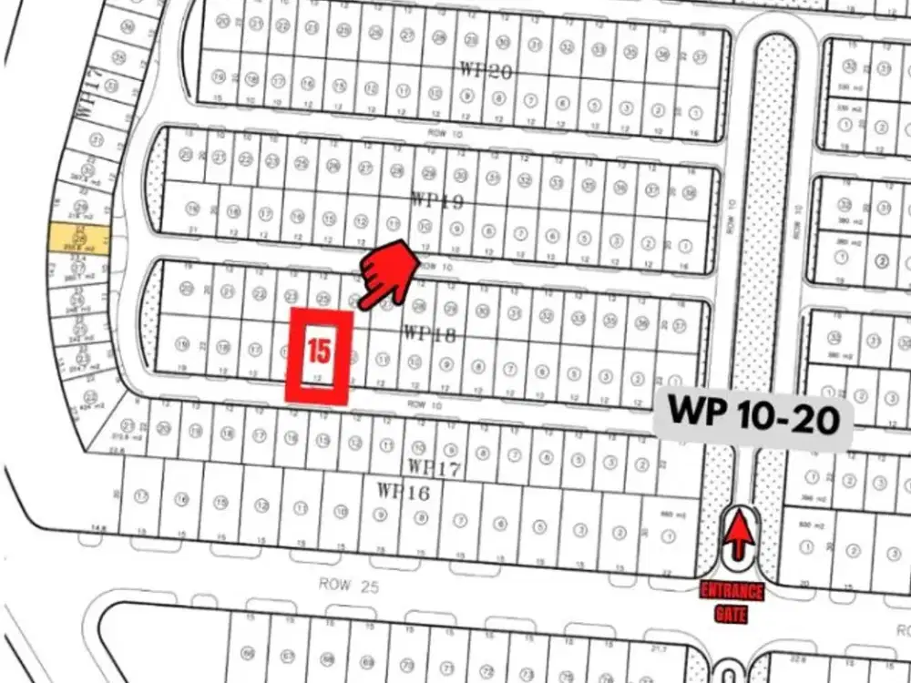 Jual murah tanah citraland waterfront