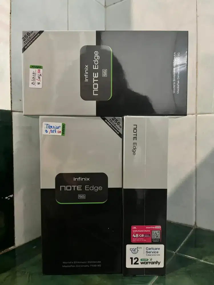 Infinix Note Edge 5G+ 8GB/256GB Promo Murah New Segel