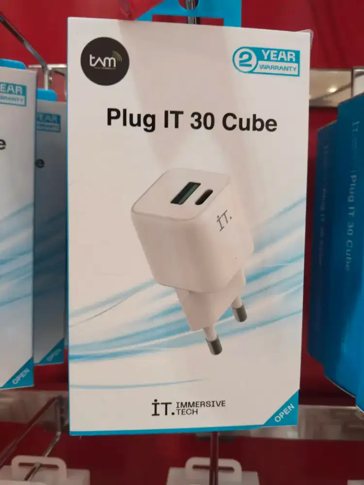 PROMO SPESIAL DARI PRODUK IT 1 SELF WIND CABLE C TO C 1,2M -WHITE