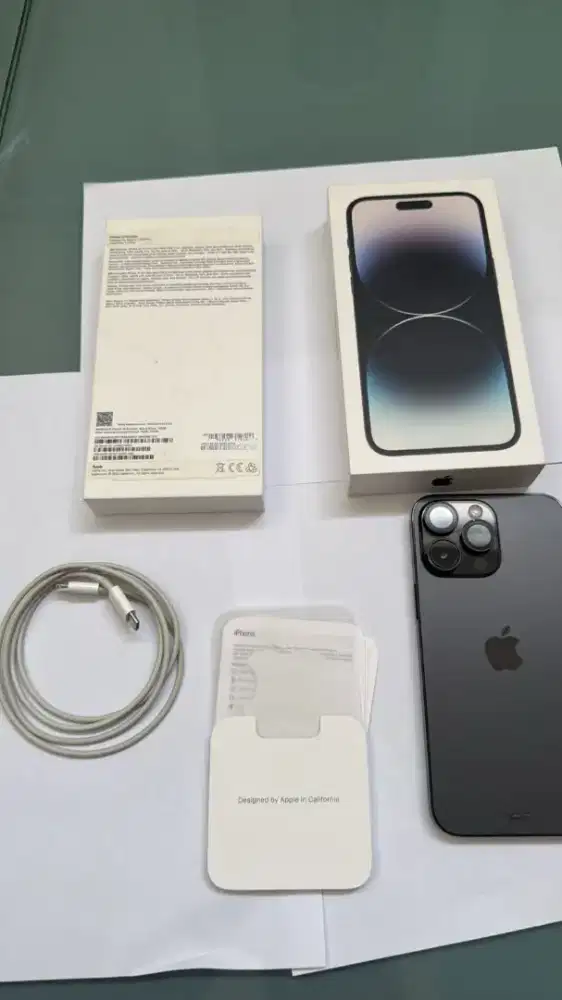 iPhone 14promax ibox 128GB BH 78% Fullset Original 125